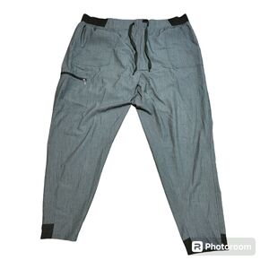 Adar Pro Ultimate Yoga Jogger Cargo Scrub Pants Women's 3X Olive Green Scrubs